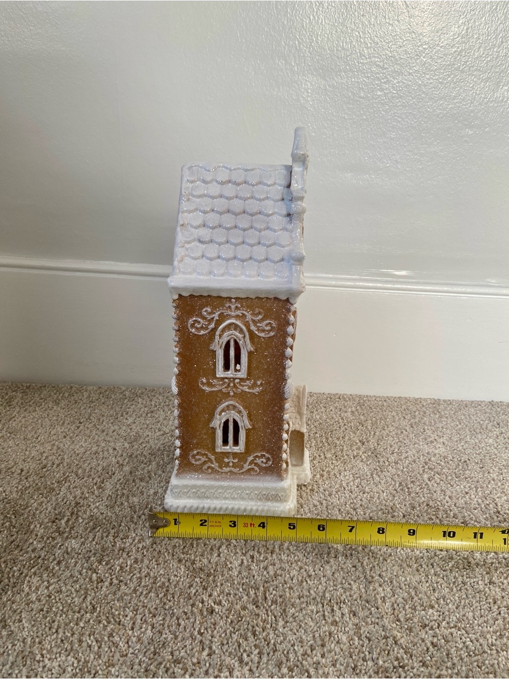 RAZ Imports Lighted LED Gingerbread House Townhouse Christmas Village - Picture 13 of 15